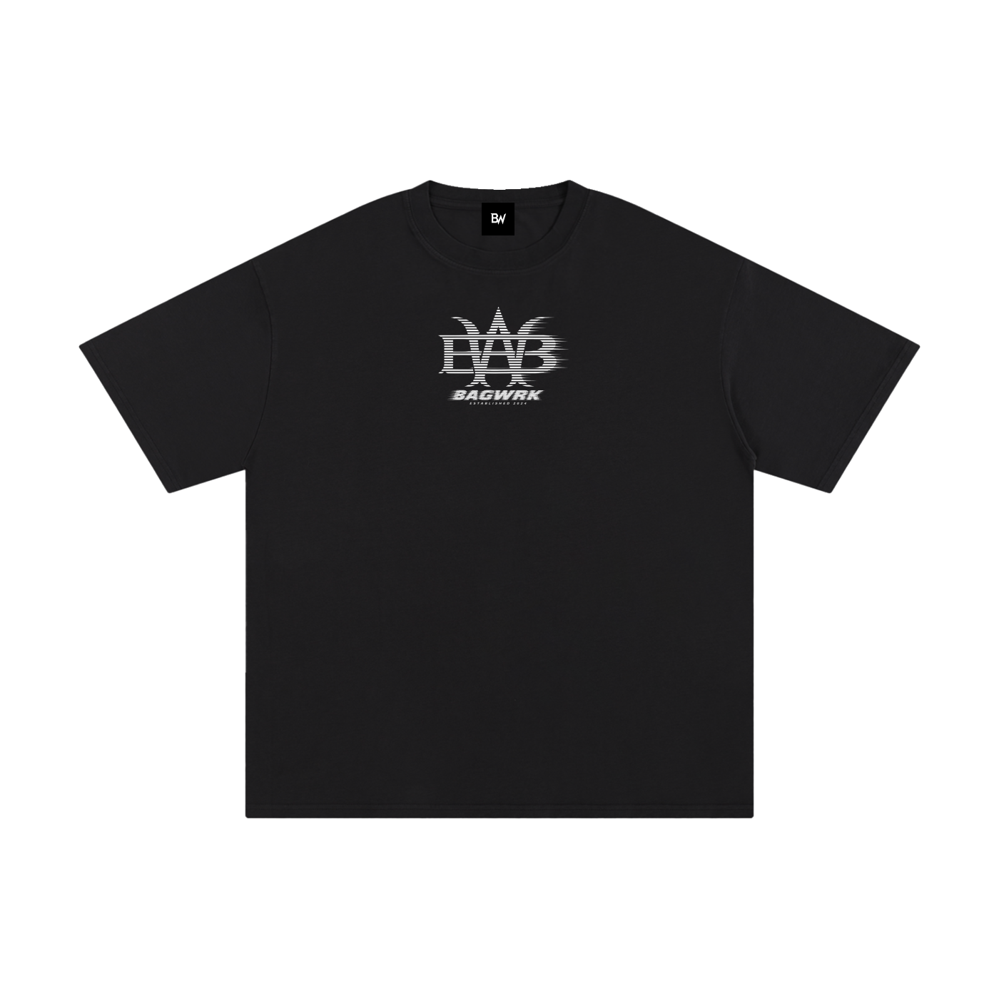 Bag Wrk Tee - Black