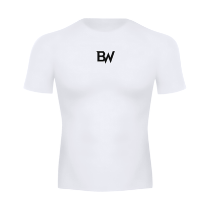 Bag Wrk Compression Shirt - White