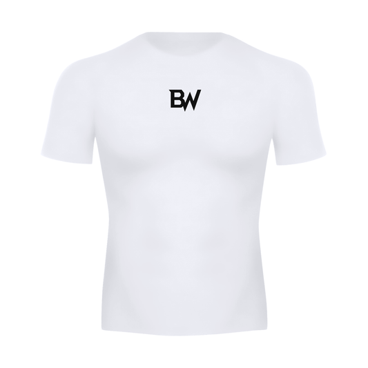 Bag Wrk Compression Shirt - White